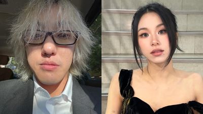 網友濟州島巧遇「彩瑛約會Zion.T」！　海邊目擊照根本電影劇照