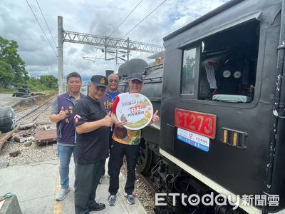 仲夏寶島號首航!富里鐵道市集迎300旅客 大批鐵道迷爭睹風采