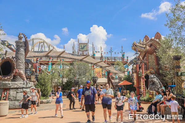 ▲▼美國奧蘭多環球史詩宇宙馴龍高手樂園。（圖／記者蔡玟君攝）