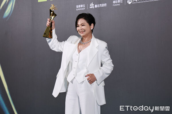 ▲▼  0705 台北電影節頒獎典禮得獎者-楊貴媚。（圖／記者黃克翔攝）