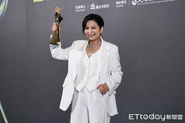 ▲▼  0705 台北電影節頒獎典禮得獎者-楊貴媚。（圖／記者黃克翔攝）