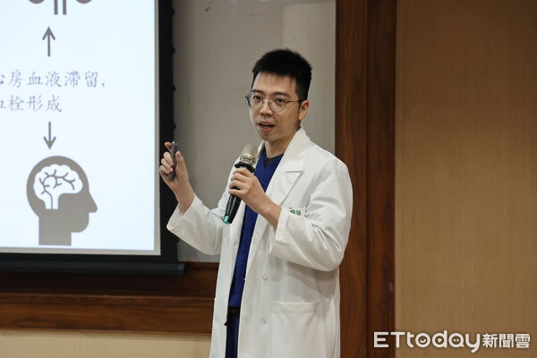 ▲▼心臟內科陳威佐醫師分享如何預防心房顫動。（圖／慈濟醫學中心提供，下同）