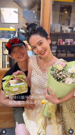 ▲曾之喬夫妻放閃。（圖／翻攝自曾之喬IG）