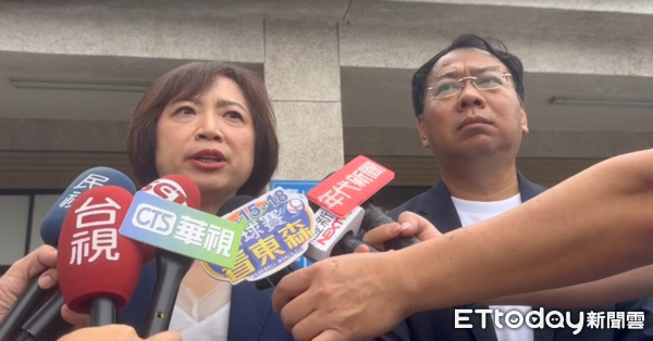 ▲▼             王家二女兒丈夫出面受訪。（圖／記者白珈陽攝，下同）