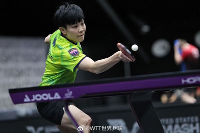 鄭怡靜0比3不敵日本削球名將 高承睿成台灣此站最後希望
