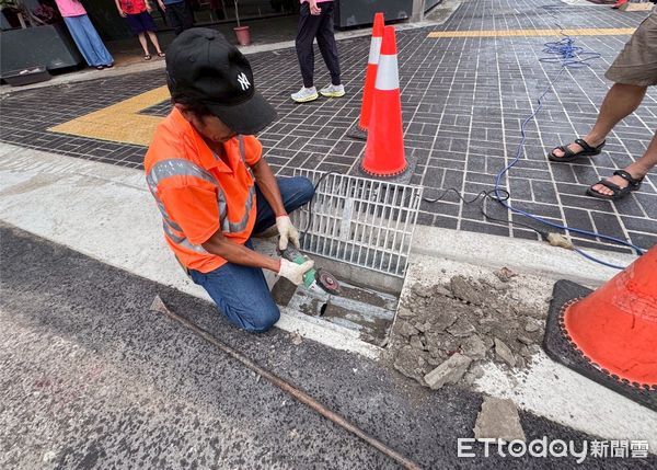 ▲台中,颱風,淹水,積水。（圖／市議員陳俞融提供）