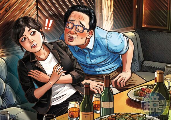 楊女指控遭劉男強吻，性騷擾案雖不成立，但另爆出他曾對新進女調查官伸狼爪，已遭移送懲戒法院。