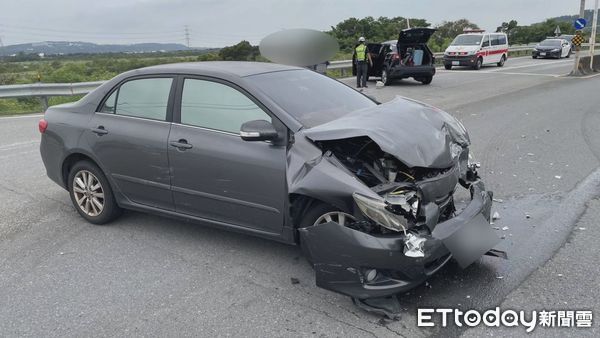 ▲▼苗栗車禍釀6傷。（圖／記者楊永盛翻攝，下同）