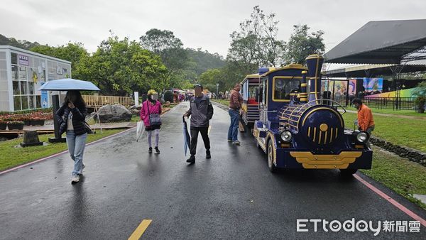 ▲今年4月4日肇事的宜蘭綠色博覽會遊園小火車。（圖／記者游芳男翻攝）