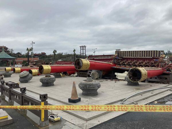 ▲▼             。（圖／翻攝自Facebook／南鯤鯓代天府）