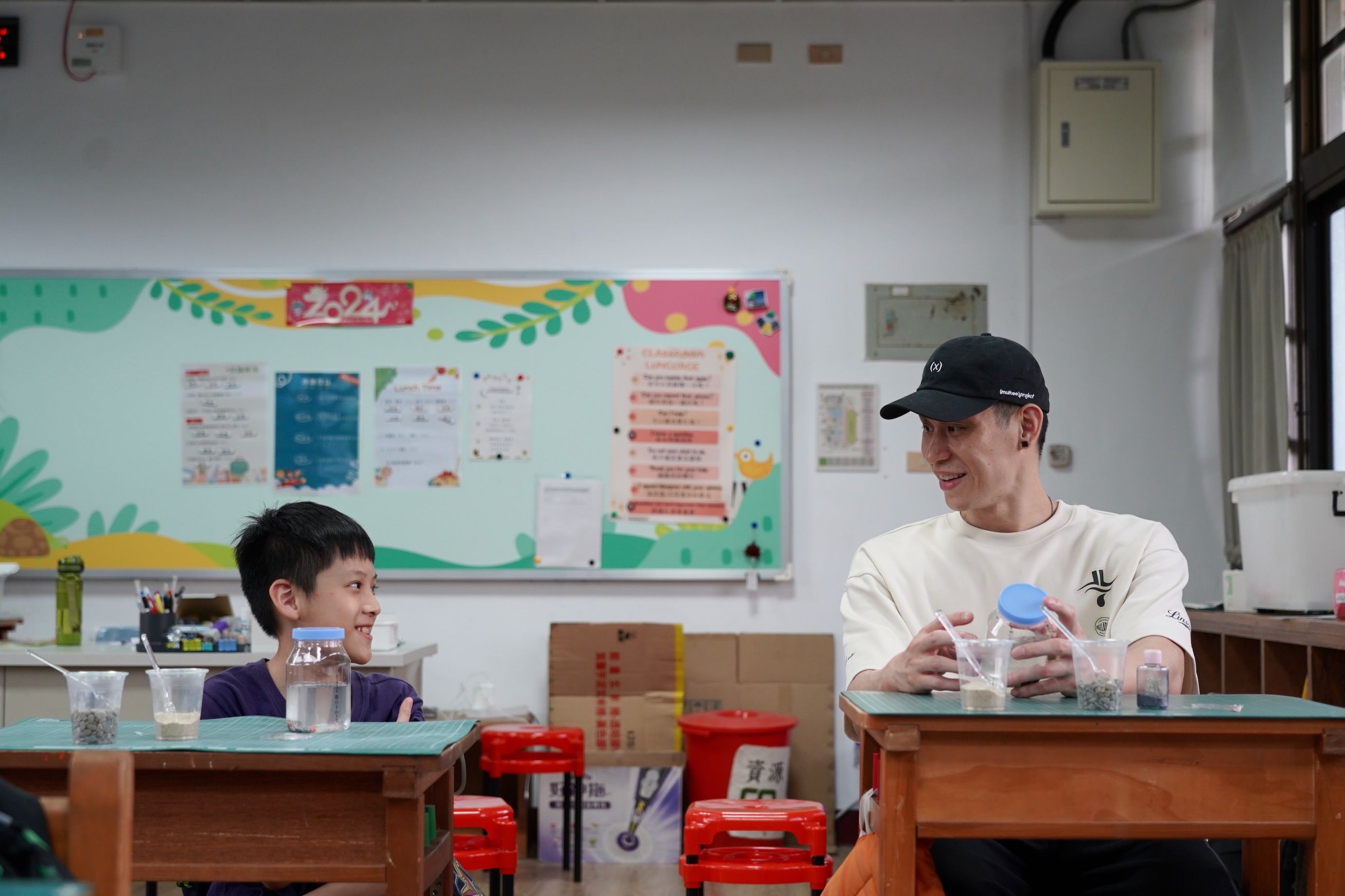 ▲▼林書豪,三分心公益計畫,Teach For Taiwan,偏鄉,共學,籃球,情緒。（圖／Teach For Taiwan提供）