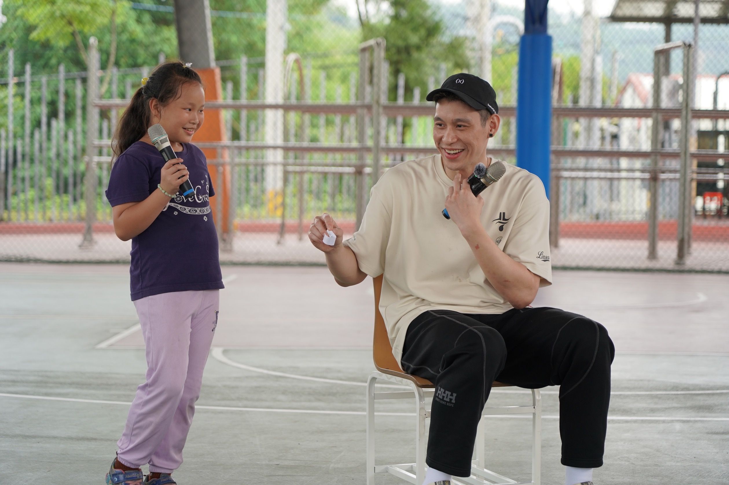▲▼林書豪,三分心公益計畫,Teach For Taiwan,偏鄉,共學,籃球,情緒。（圖／Teach For Taiwan提供）