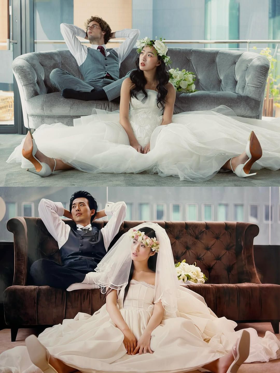 ▲▼《流星花園》蔡岳勳20歲女兒要結婚了！婚紗照復刻爸媽。（圖／翻攝自IG）