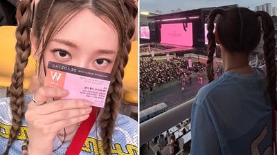 郭雪芙「0偽裝飛韓看BLACKPINK」！被拍亮眼造型  網驚：沒人認出嗎
