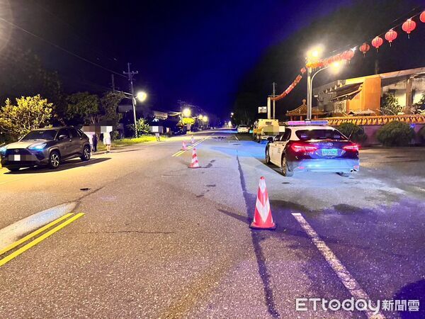 ▲▼他深夜倒臥路中央，遭休旅車駕駛輾斃。（圖／翻攝畫面）