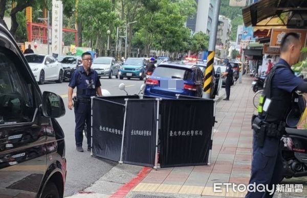 ▲▼             北市士林區驚傳男子墜落身亡。（圖／記者黃彥傑攝）