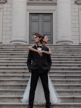 ▲▼《流星花園》蔡岳勳20歲女兒要結婚了！婚紗照復刻爸媽。（圖／翻攝自IG）