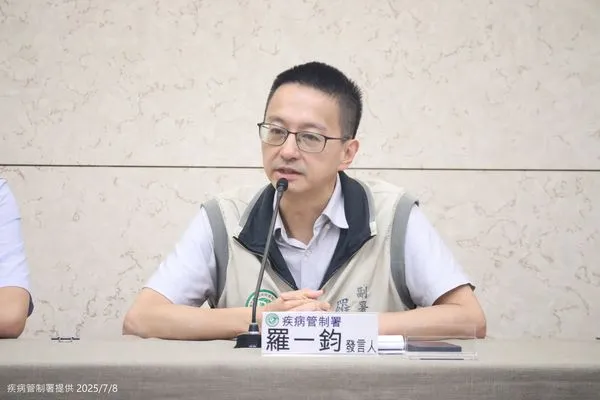 ▲▼疾管署疫情週報，副署長羅一鈞。（圖／疾管署提供）