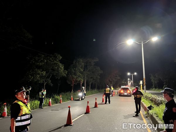 ▲內埔警方加強查緝違法。（圖／記者陳崑福翻攝）