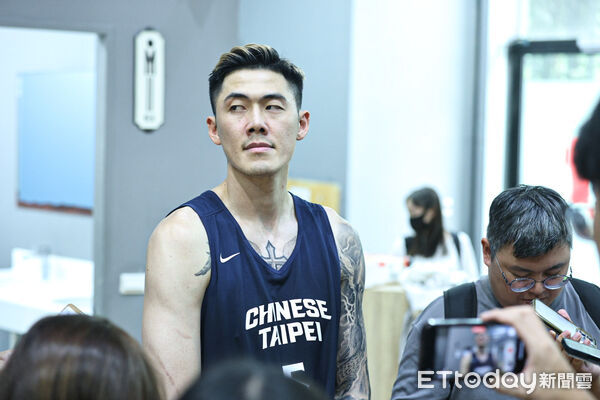 ▲瓊斯盃中華藍隊劉錚。（圖／記者林敬旻攝）