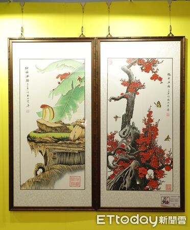 ▲▼東森購物OB藏寶閣「景泰百寶作賦東森」展開幕。（圖／記者湯興漢攝）