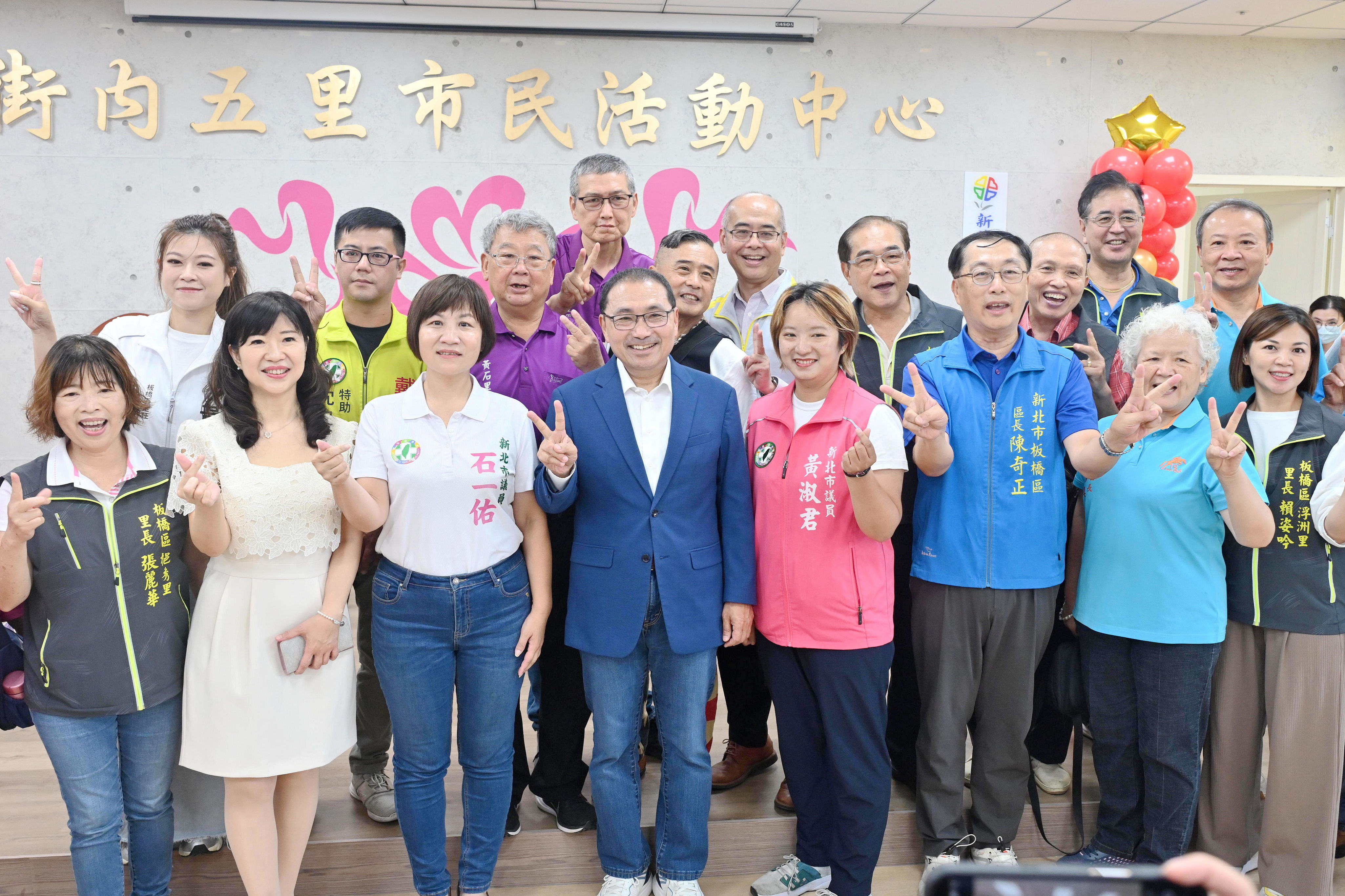 ▲板橋黃石市場華麗轉身 侯友宜盼帶動地方經濟。（圖／新北市市場處提供）