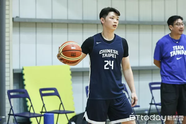 ▲瓊斯盃中華白隊李家慷。（圖／記者林敬旻攝）