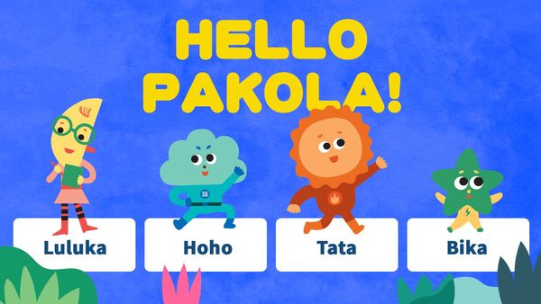 ▲▼ 轉轉映画推出的《哈囉！帕可拉小隊！Hello， Pakola!》可愛獨特的美術風格，幻想世界裡的Pakola小隊 。（圖／小公視提供）