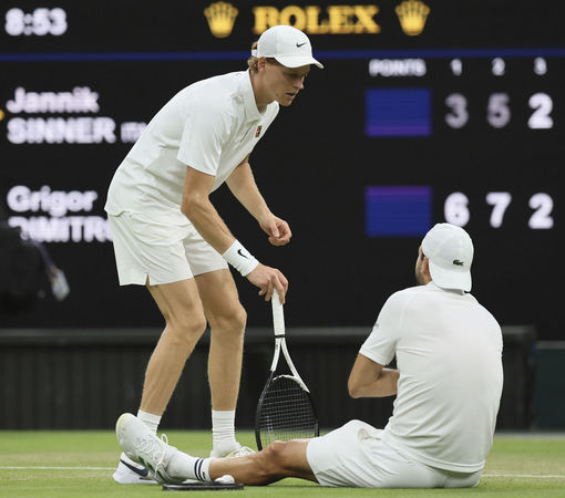 ▲義大利23歲球王辛納（Jannik Sinner）。（圖／達志影像／美聯社）