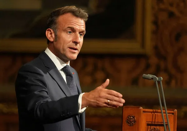 ▲▼法國總統馬克宏（Emmanuel Macron）。（圖／路透）