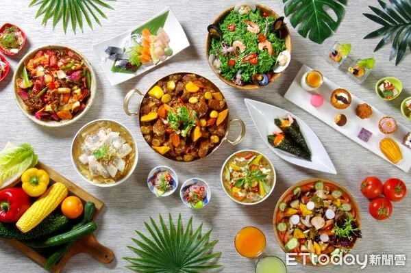 ▲台北花園大酒店饗聚廚房自助百匯。（圖／台北花園大酒店提供）