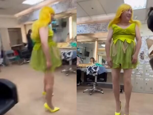 ▲▼趙正平首次穿女裝。（圖／翻攝自IG）