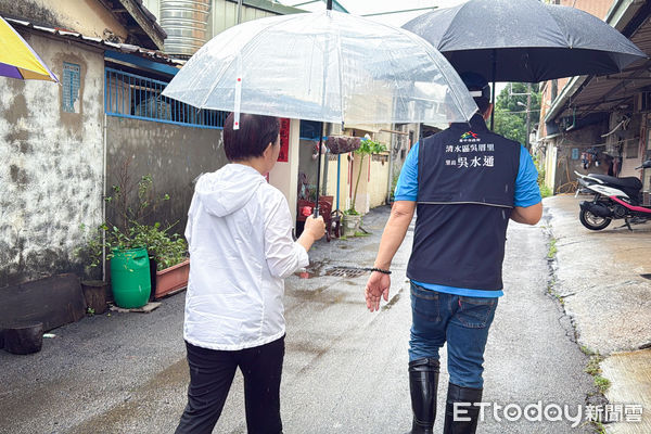 ▲沙鹿,災情,勘災。（圖／台中市政府提供）