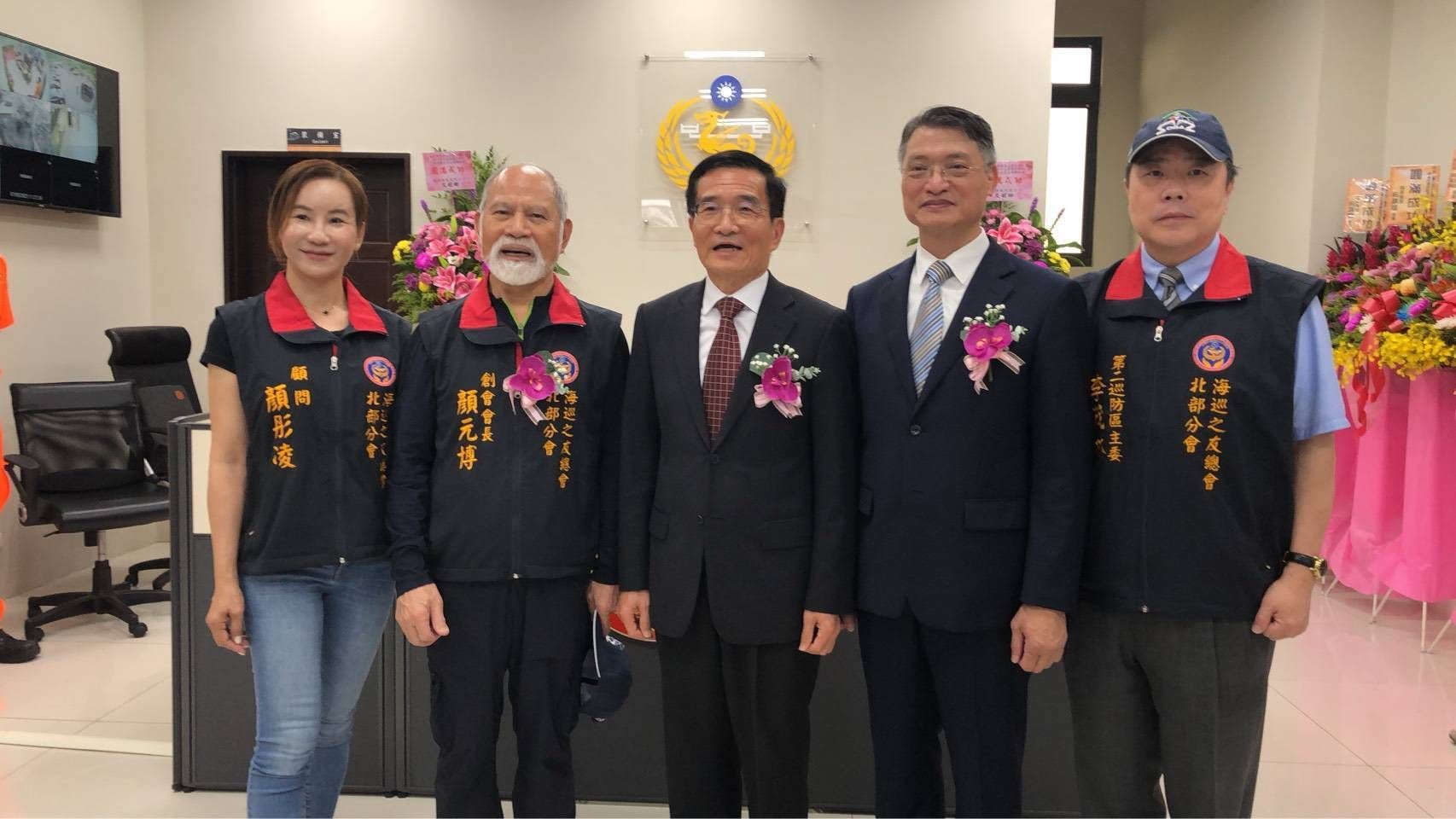 ▲海巡南雅安檢所新建廳舍啟用。（圖／記者郭世賢翻攝）