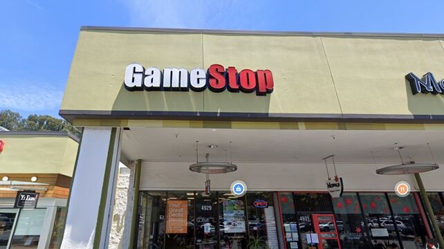 ▲▼位於美國加州科爾馬（Colma）的電玩遊戲實體店GameStop。（圖／翻攝Google Maps）
