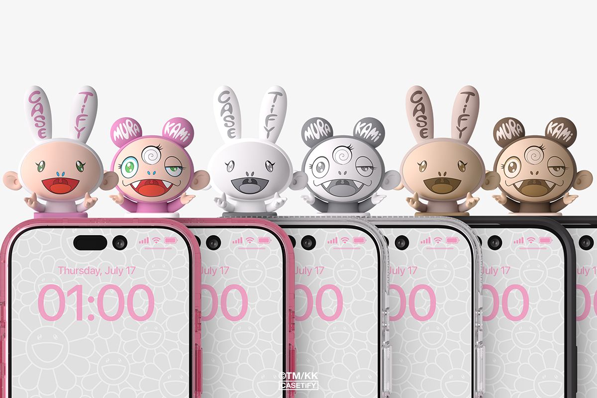 ▲CASETiFY &times; 村上隆「KAIKAI AND KIKI」；Samsonite &times; Vexx：「Day & Night」C-Lite 聯名系列。（圖／各品牌提供）