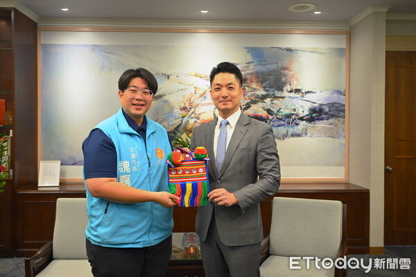 ▲▼花蓮市長魏嘉彥為重振花蓮觀光，拜會台北市長蔣萬安。（圖／花蓮市公所提供，下同）