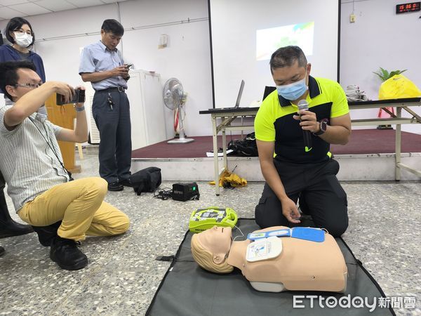 ▲颱風季超前部署！基隆東安里自主防災兵推。（圖／記者郭世賢翻攝）