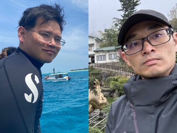 ▲▼殉職的消防員37歲吳恩碩、36歲張敬謙             。（組圖／翻攝當事人臉書、民眾提供）
