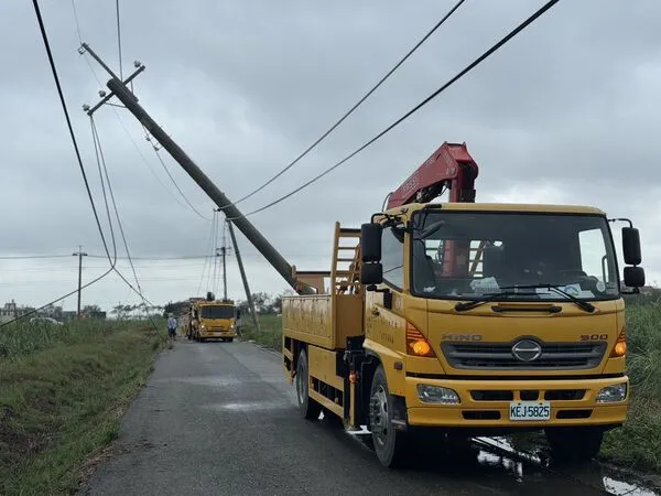 ▲▼嘉義至今仍有3.6萬戶停電。（圖／台電）