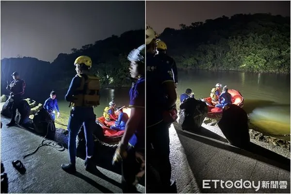▲▼基隆情人湖驚傳落水，50歲男子搶救不治。（圖／記者郭世賢翻攝）