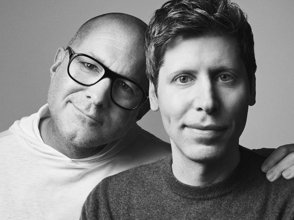 ▲▼Sam Altman和Jony Ive。（圖／OpenAI）