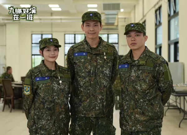 ▲▼《九條好漢在一班》三位班長黃鐙輝、陳樞育與雲朵姐姐帶領星兵成長。（圖／台視提供）