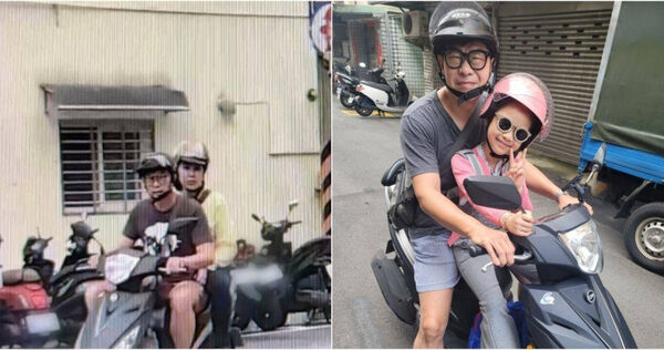 娛樂報報／野生馬力歐騎車載老婆出門　暖心駕駛禮儀獲讚