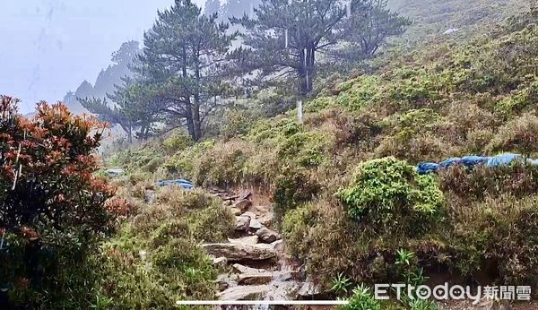 ▲嘉明湖步道因豪雨開放退費申請。（圖／記者楊晨東翻攝）