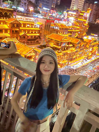 ▲陳喬恩笑稱要接有吻戲的劇本。（圖／翻攝自微博）