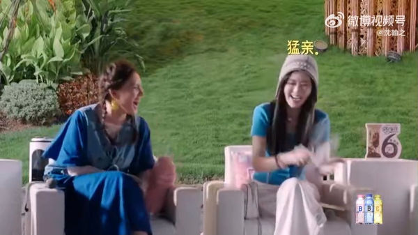 ▲陳喬恩笑稱要接有吻戲的劇本。（圖／翻攝自微博）