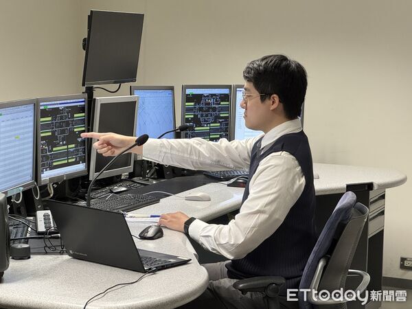 ▲▼高鐵控制員,行控中心。（圖／記者李姿慧攝）
