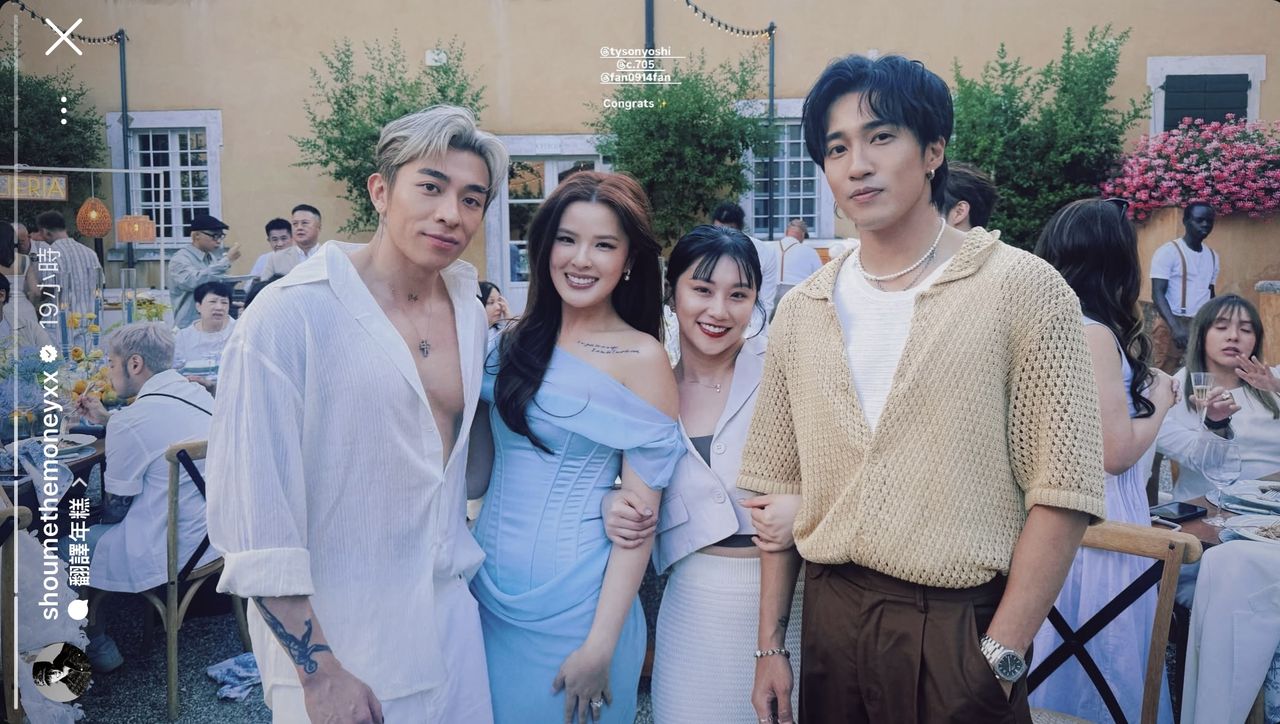 ▲▼Tyson Yoshi義大利婚禮。（圖／翻攝IG）