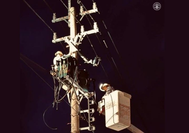 ▲▼台南、嘉義尚有5萬戶未復電。（圖／翻攝自Facebook／台電電力粉絲團）